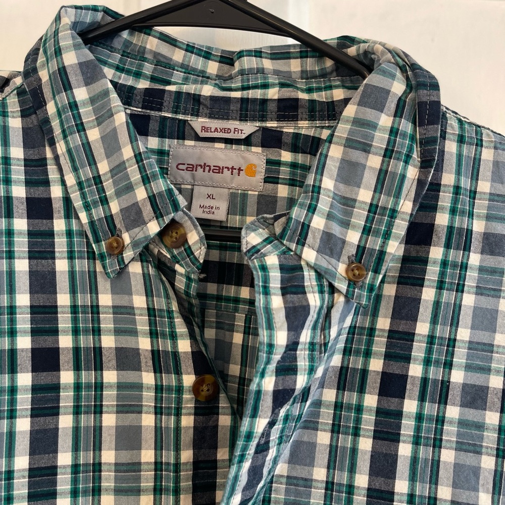 Carhartt Relaxed Fit Long Sleeve Collared Shirt